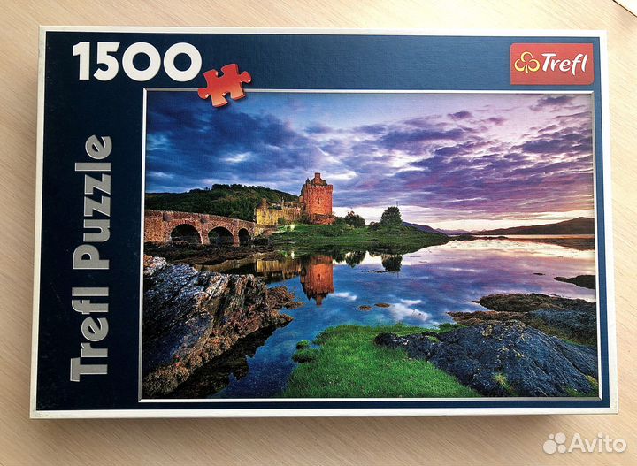 Пазлы trefl 1500