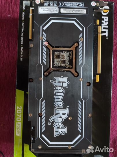 Rtx 2070 super 8gb palit gamerock