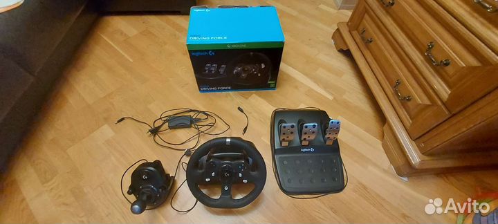 Руль logitech g920 + shifter