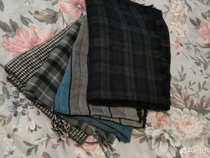 Шарф Фирменные Стильные мужские пакетом