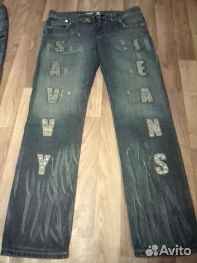 Джинсы La mborgnini и Savvy размер 33 и 32