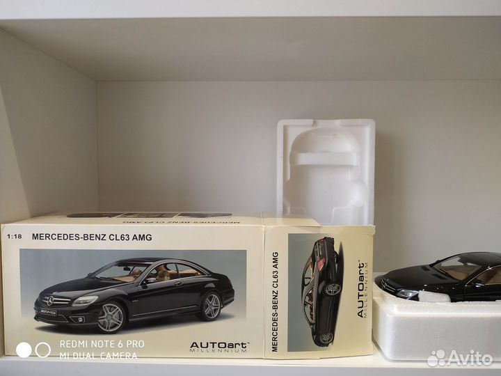 1:18 autoart Mercedes-Benz CL63 AMG