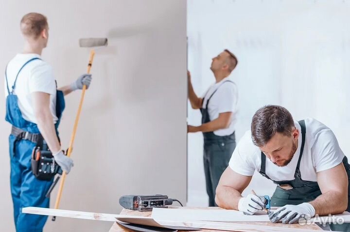 Требуются отделочники подсобники разнорабочие