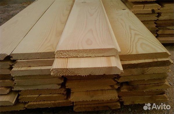 Имитация бруса четверть 20х140х6000мм