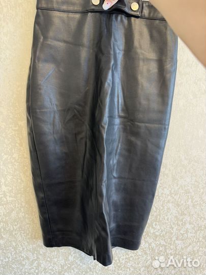 Кожаная юбка