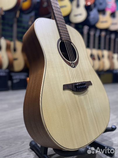 LAG T70D акустическая гитара (массив ели) новая