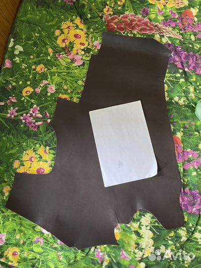 Натуральная кожа кусок