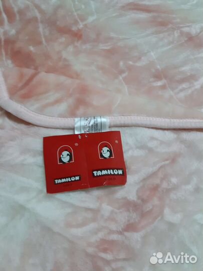 Плед розовый 200х240 tamilon Новый