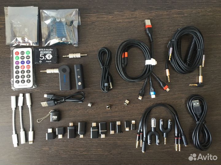 Переходники аудио, адаптеры для телефона