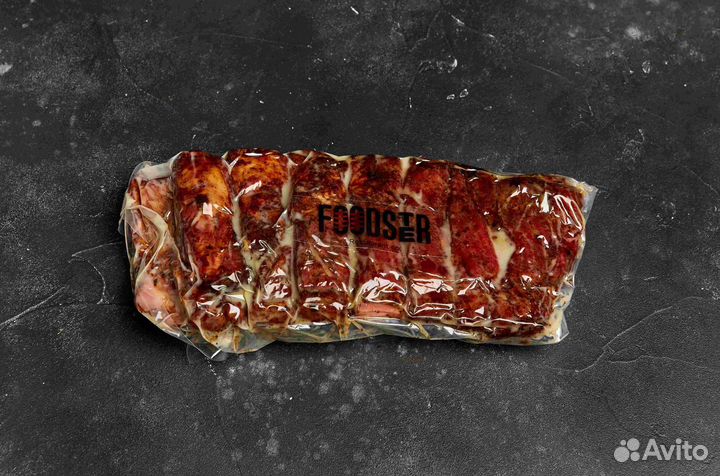 Свиные ребра горячего копчения