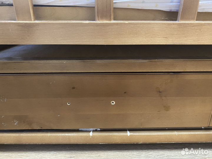 Кровать детская с маятником 120*60 + матрас