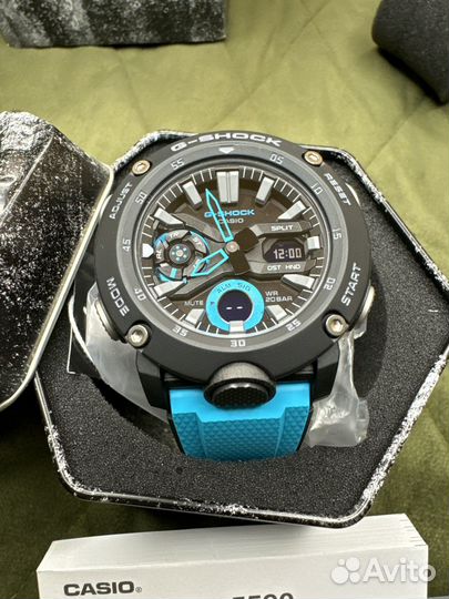 Оригинальные часы Casio G-Shock GA-2000-1A2