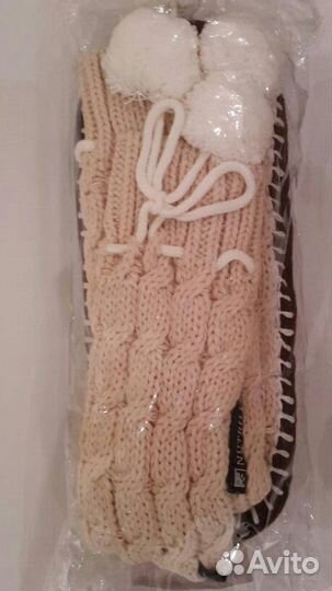 Новые теплые носки-тапочки, 37-39 р-р