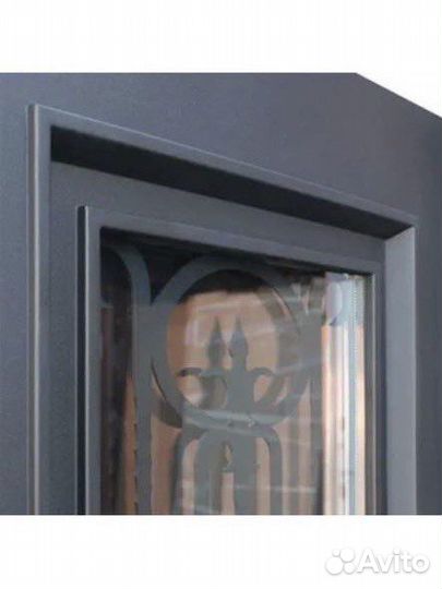 Дверь Уличная термо Аляска со Стеклопакетоми