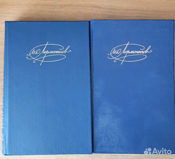 Лермонтов М.Ю. собрание сочинений в 2х томах