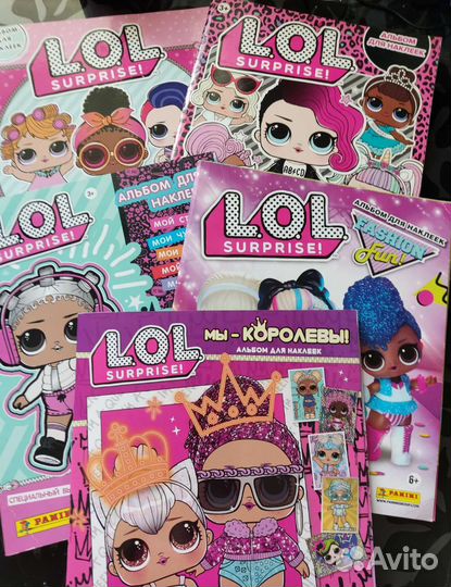 Наклейки Panini lol (лол)