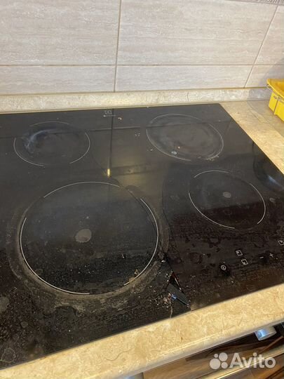 Варочная панель электрическая electrolux