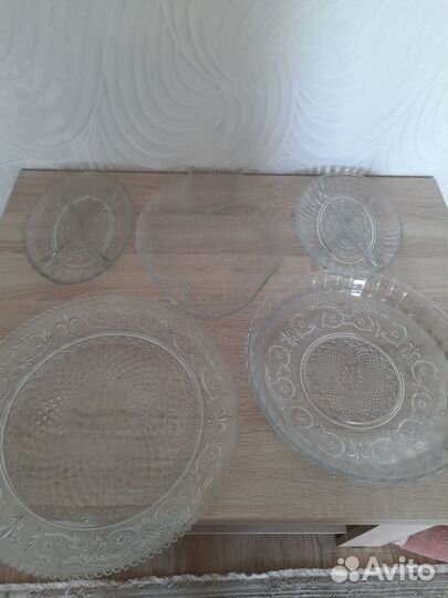 Блюдо хрустальное СССР