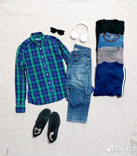 Мужская одежда пакетом р 42-44 6 вещей