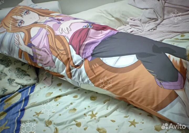 Дакимакура фирменная (с 2х сторон)