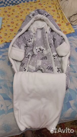 Конверт на выписку зимний