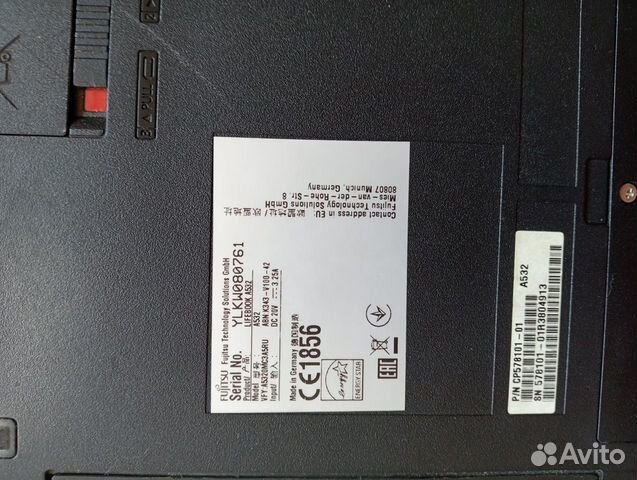 Fujitsu Lifebook A532 объявление продам