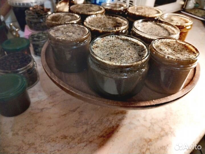 Медовое средство от глистов с травами