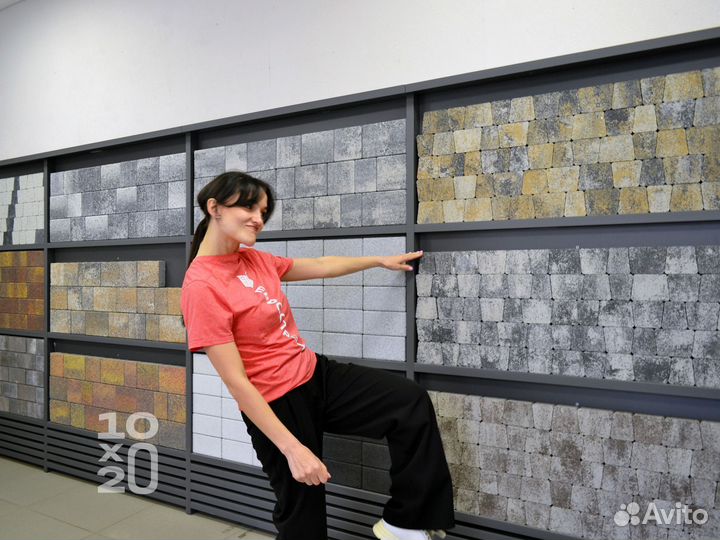 Тротуарная плитка с завода