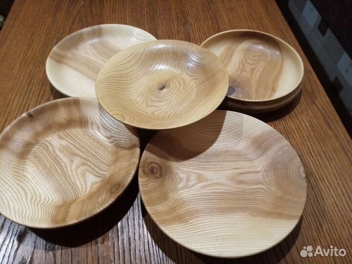 Посуда из дерева ручной работы