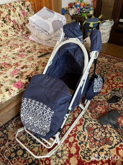 Коляска санки