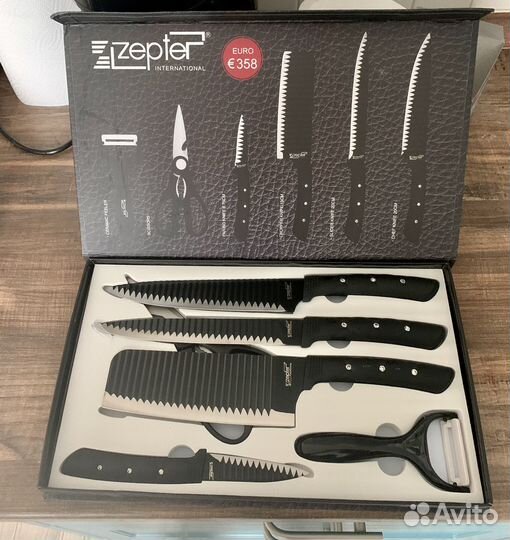 Набор кухонных ножей zepter