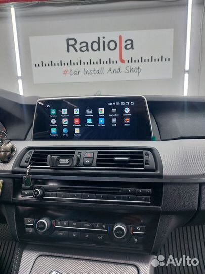 Монитор BMW 5 F10, 2012+ CIC Android 12 8/128 10