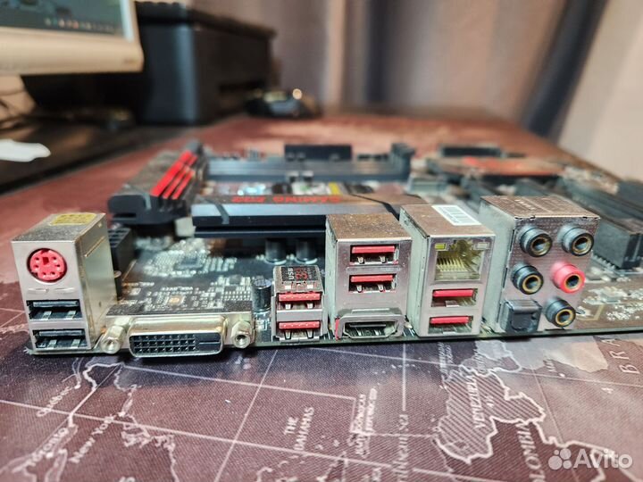 Материнская плата lga 1151 чипсет Z170 на запчасти