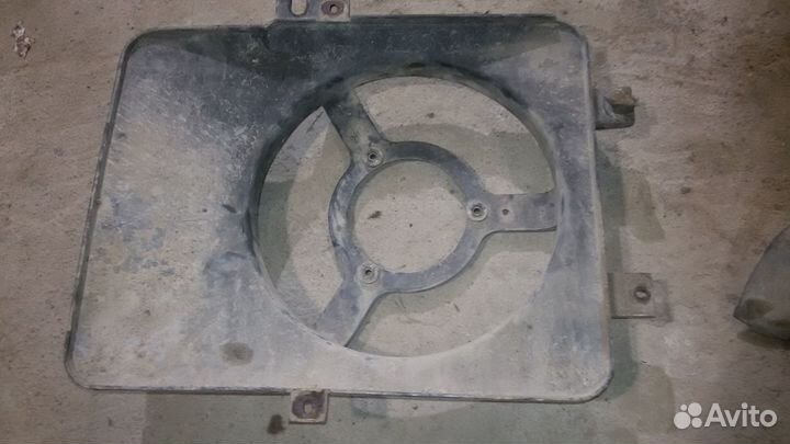 Диффузор и крыльчатка вентилятора ваз 2110
