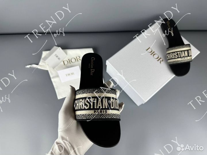 Тапочки Christian Dior