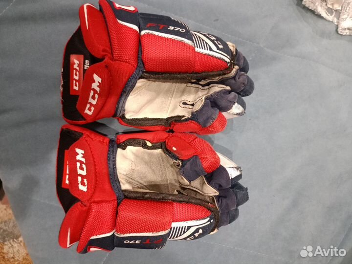 Хоккейные краги FT370 размер 11 юниор