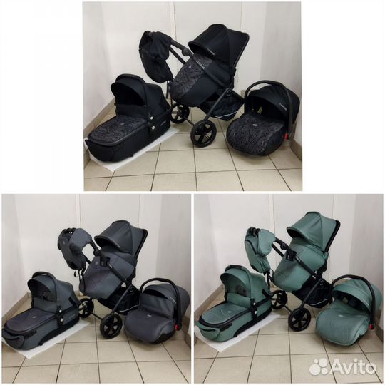 Новая модульная коляска 3в1 Luxmom 92