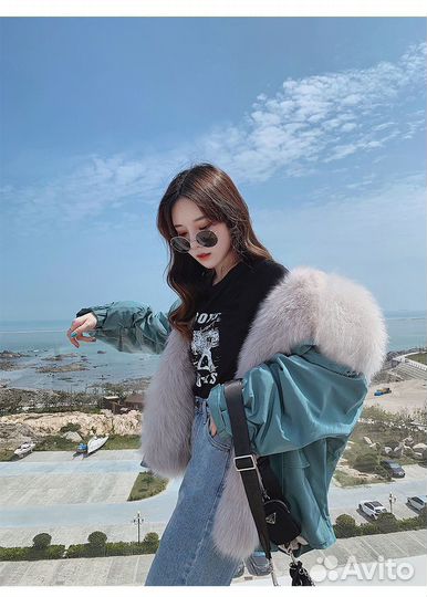 Женская куртка-парка с съемной подкладкой