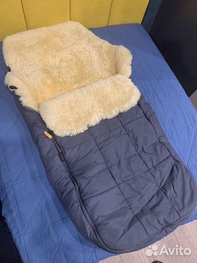 Меховой конверт овчина