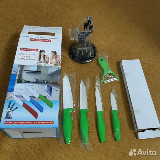 Новый набор керамических ножей