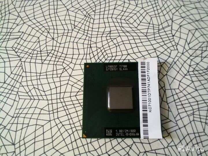 Процессор Intel T7100, T2390