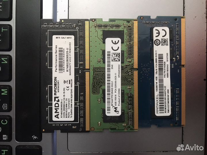 Оперативная память для ноутбука
