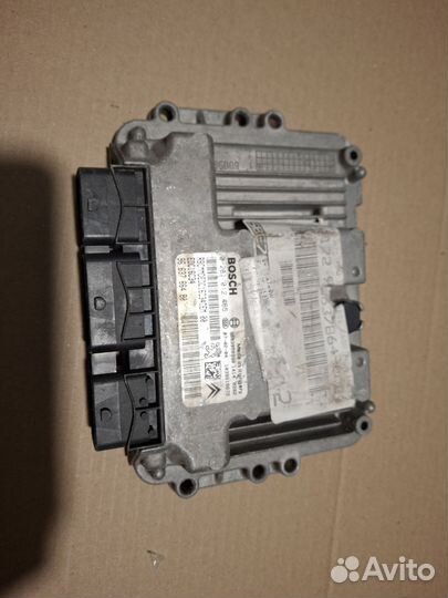 Эбу 0281012465 9663786480 EDC16C34 Peugeot 207