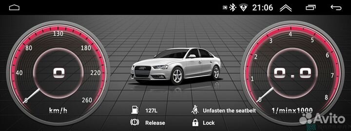 Штатная магнитола для Audi A4 2009-2012