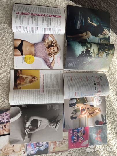 Журналы, диски с Бритни Спирс. Цена за всё