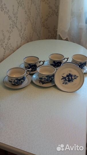 Посуда гжель