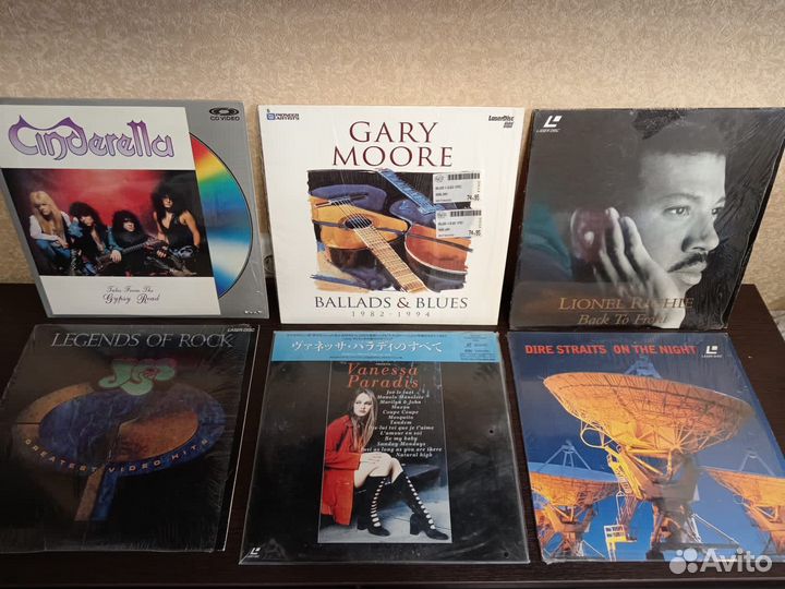 Laser disk Лазерные диски видео концерты