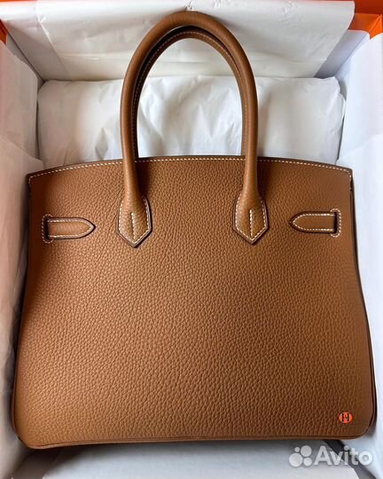 Сумка Hermes Birkin 30 Gold Togo в наличии