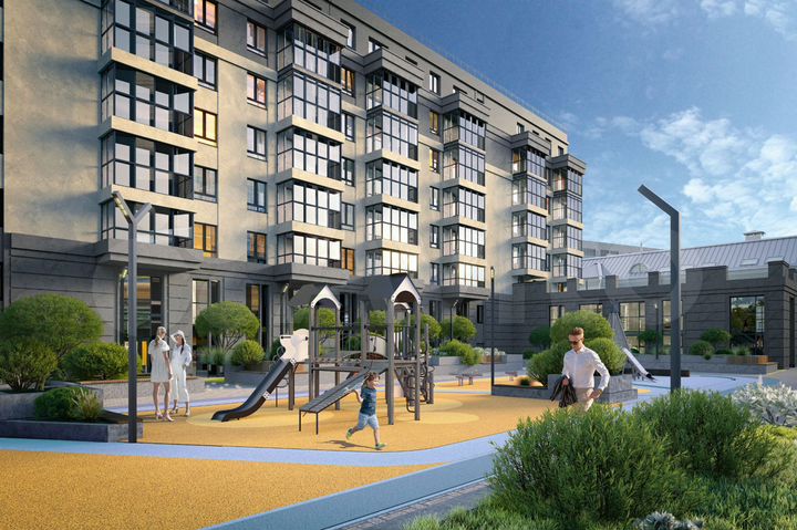 1-к. квартира, 40,4 м², 4/8 эт.