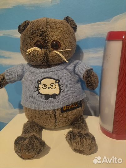 Игрушка кот Басик 30 см